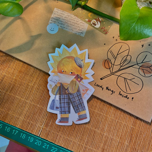 BlueBean Sun & Moon Boy Sticker Pack