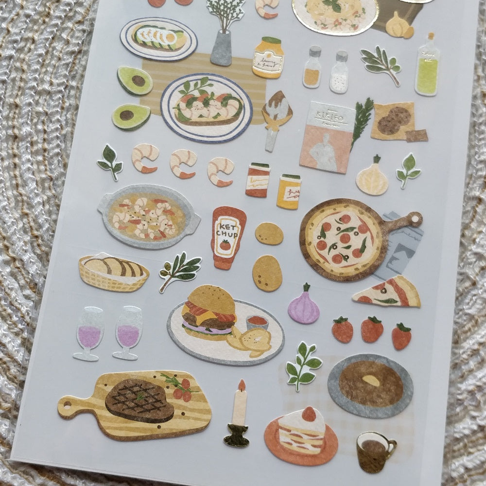 Suatelier stickers | no.1090 food trip #1