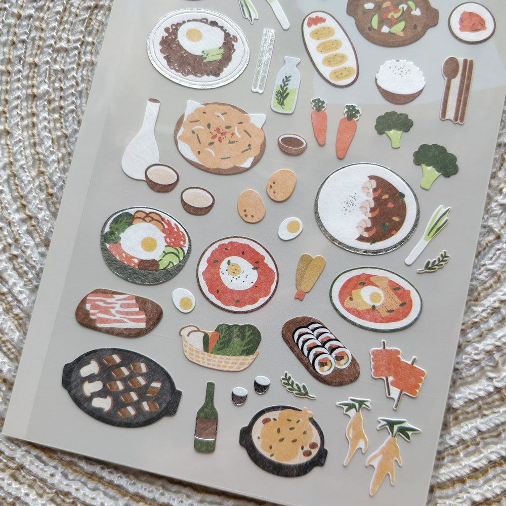 Suatelier stickers | no.1091 food trip #2
