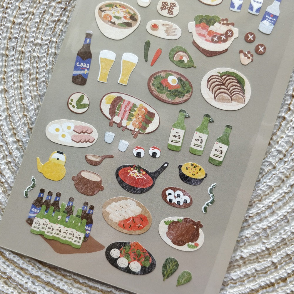 Suatelier stickers | no.1109 food trip #3