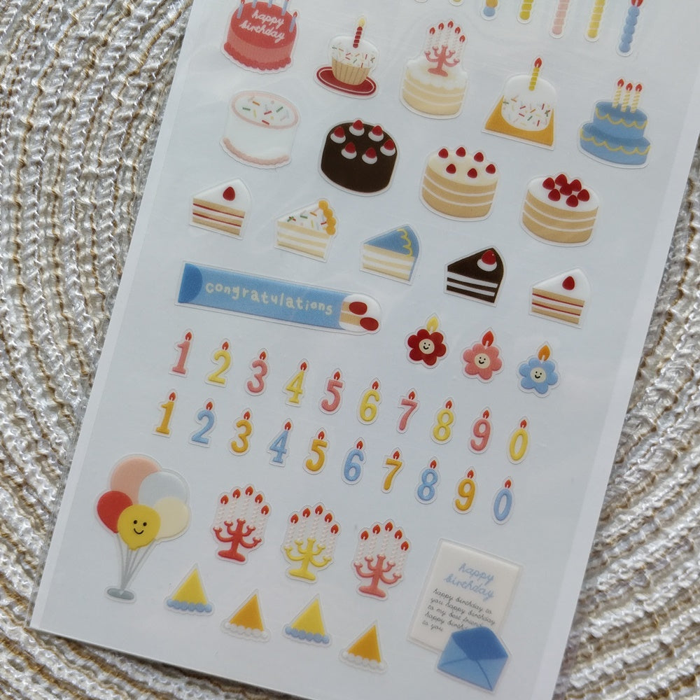 Suatelier stickers | no.1113 cake is here!