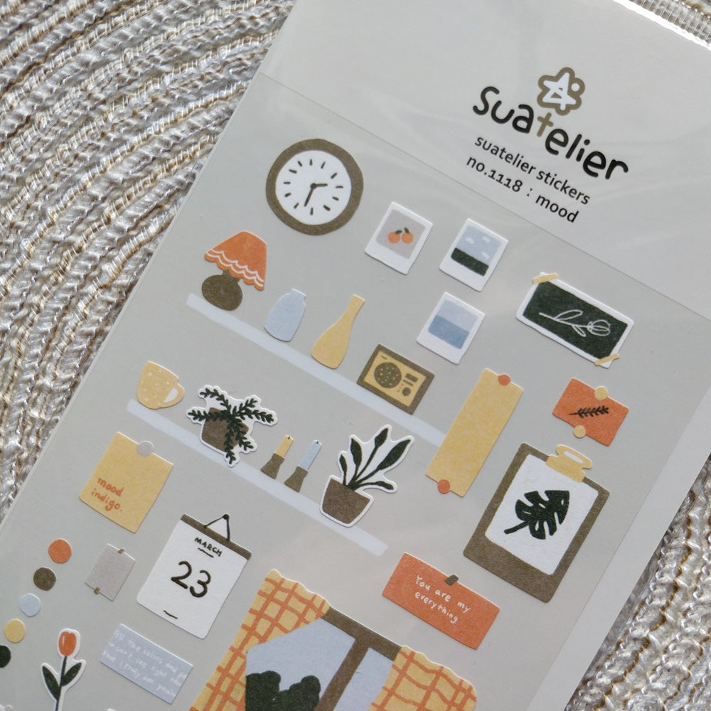 Suatelier stickers | no.1118 mood