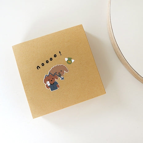 Suatelier stickers | no.1125 work and work