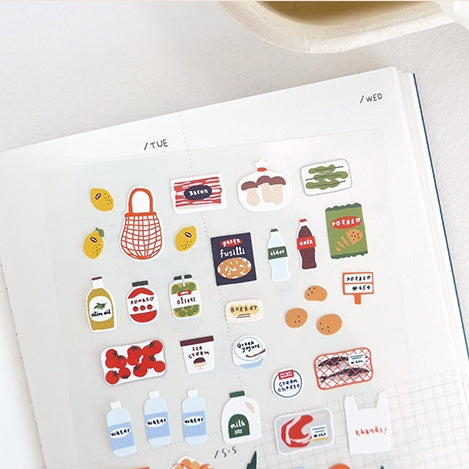 Suatelier stickers | no.1126 market