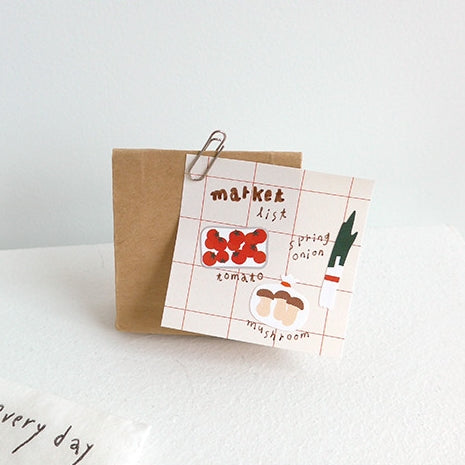 Suatelier stickers | no.1126 market