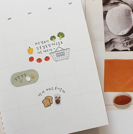 Suatelier stickers | no.1133 food trip #5