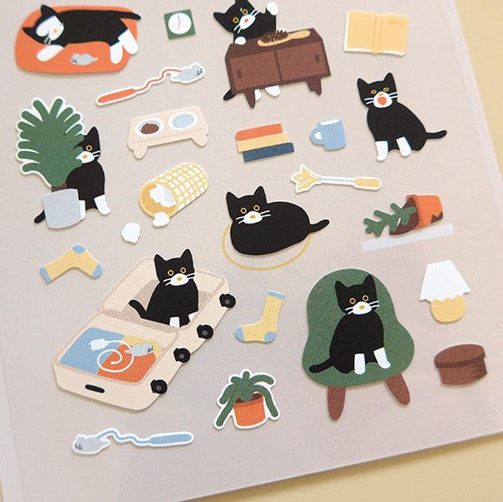 Suatelier stickers | no.1139 cat's catch