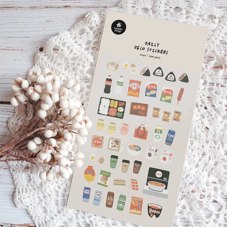 Suatelier stickers | no.1140 see you!