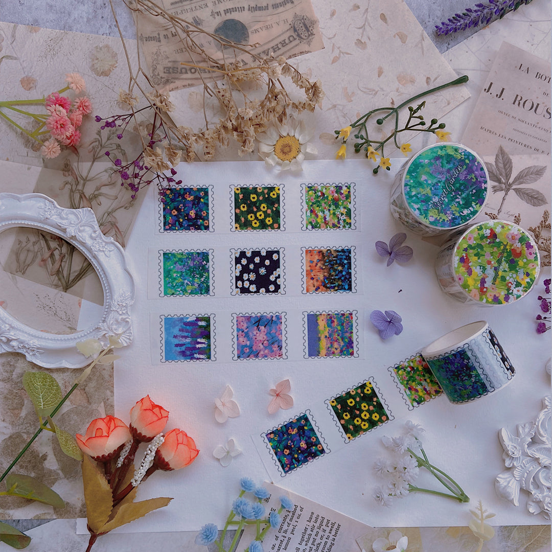 Secret Garden 3cm Watercolor Washi Tape