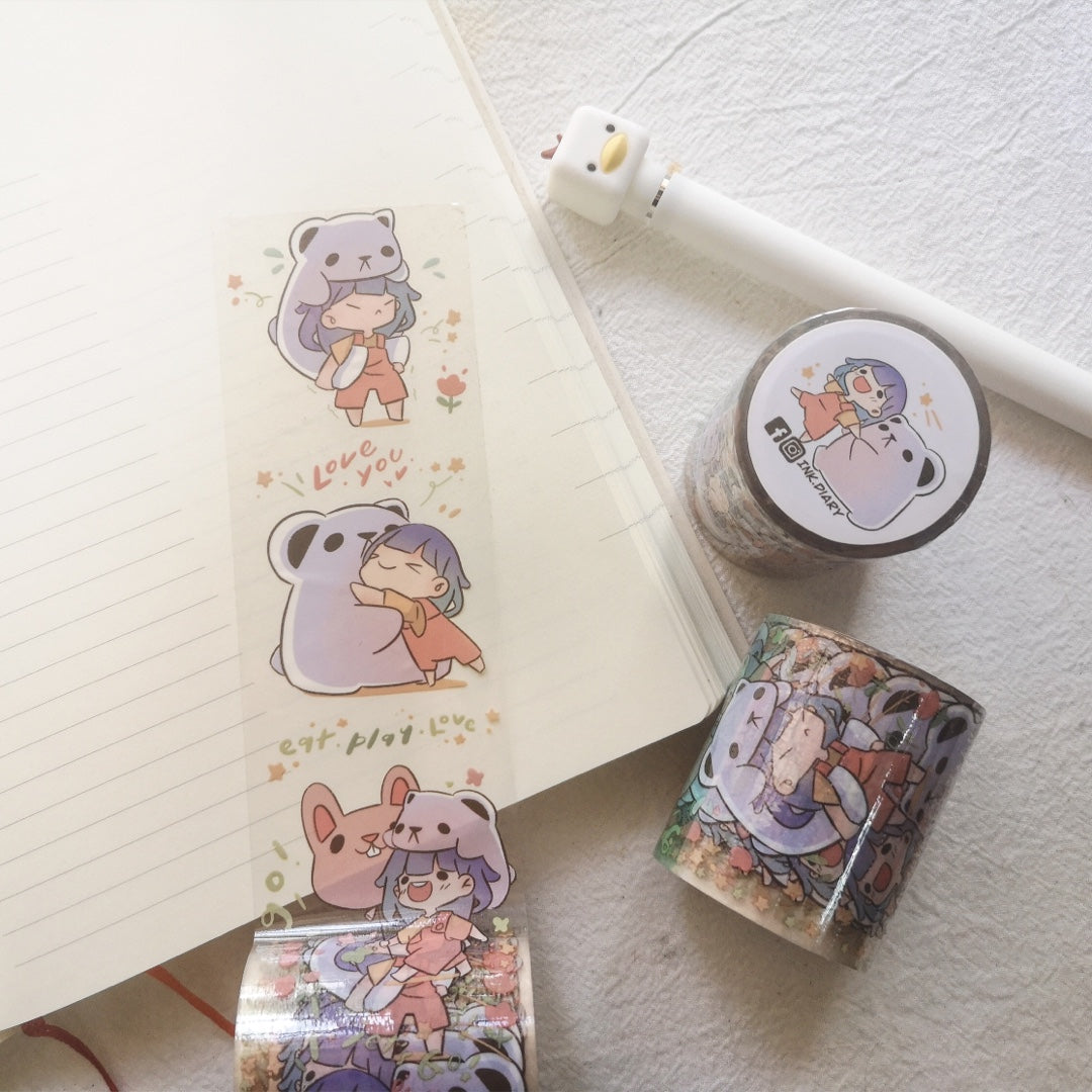 Washi Sampler | Clear Tape #1