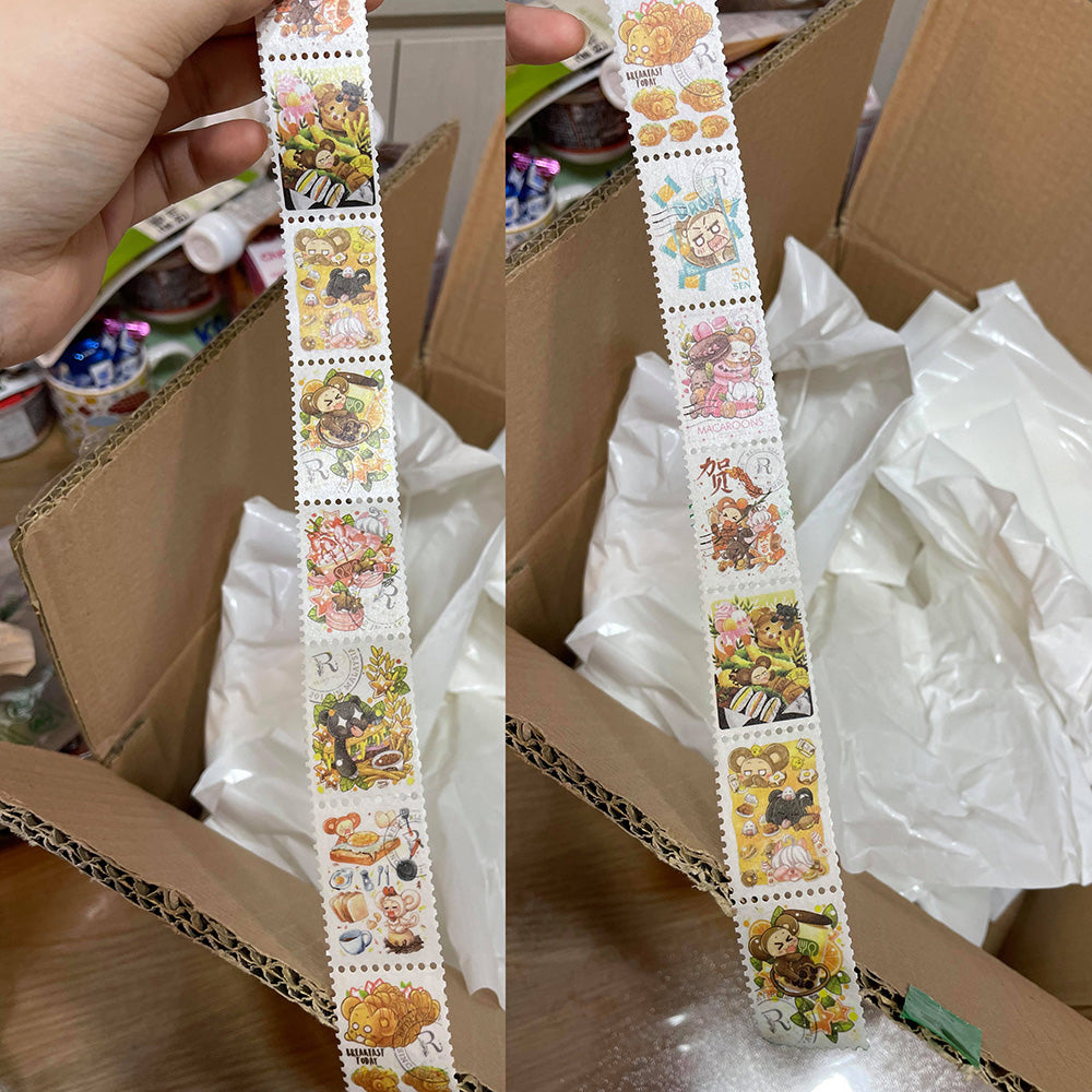 25mm * 3m Stamp Washi - Calories Diary