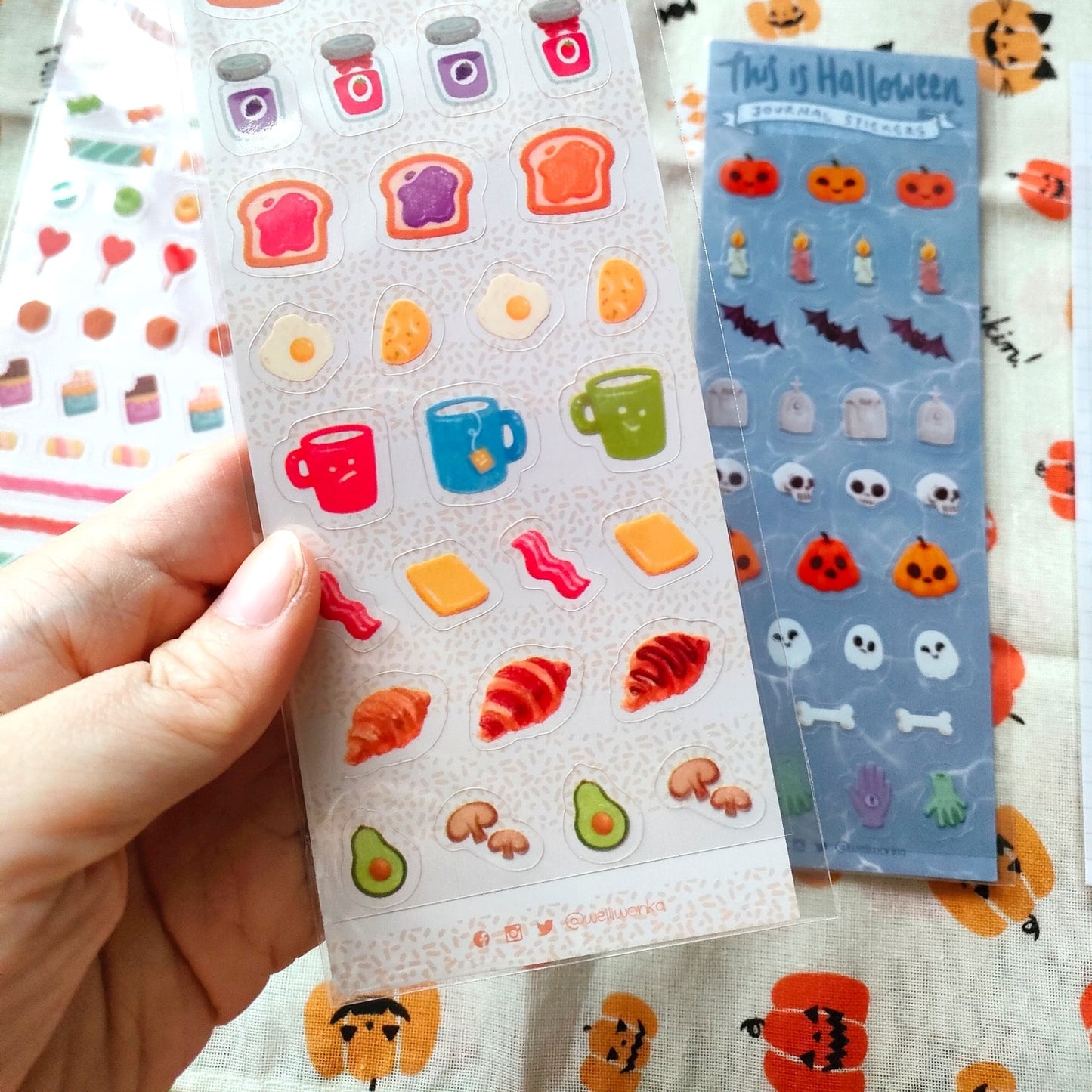 Weiliwonka Transparent Journal Sticker - Let's Breakfast