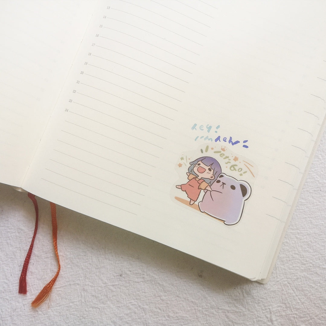 INK.DIARY US, clear PET tape