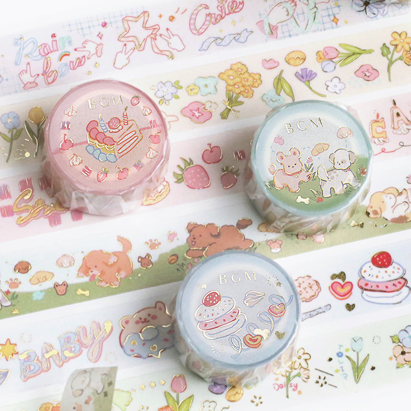 BGM Washi Tape | Paradise Garden