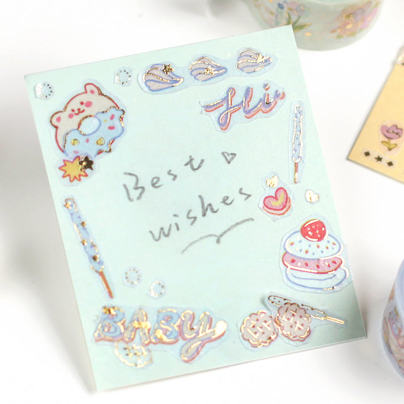 BGM Washi Tape | Paradise Garden