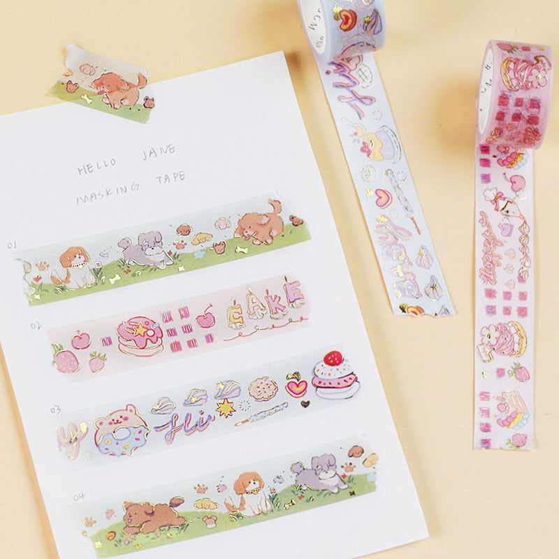 BGM Washi Tape | Paradise Garden
