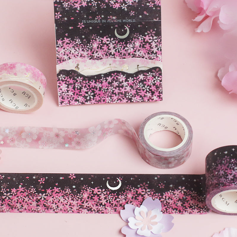 BGM Washi Tape | Sakura love song