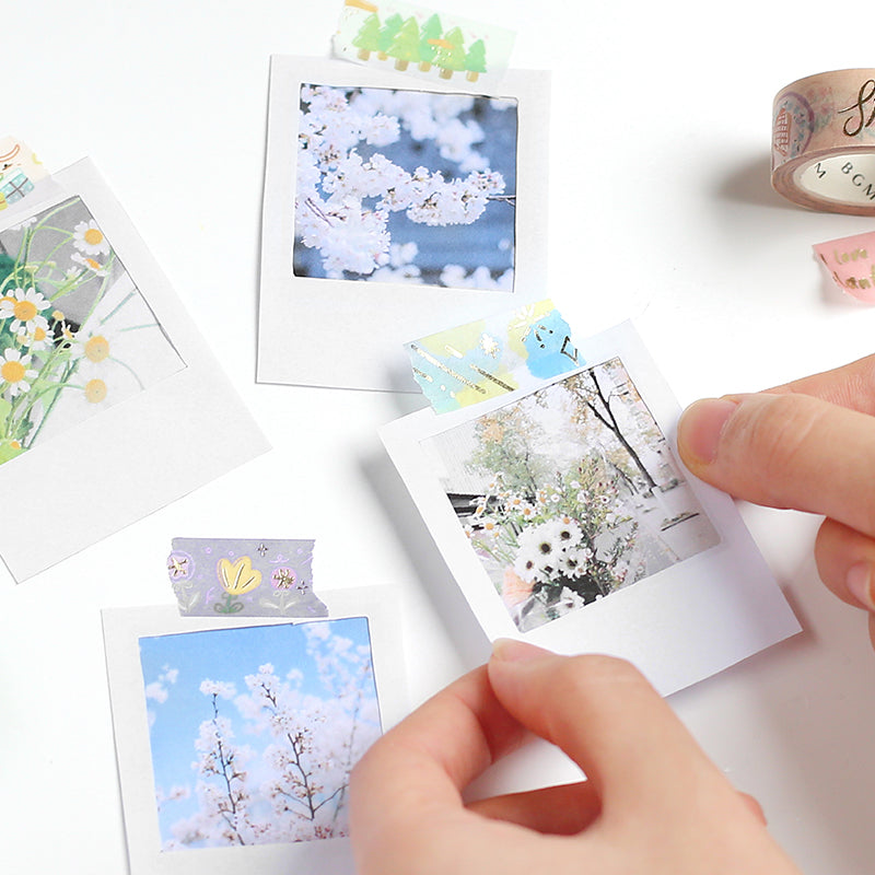 BGM Washi Tape | Garden / Rabbit