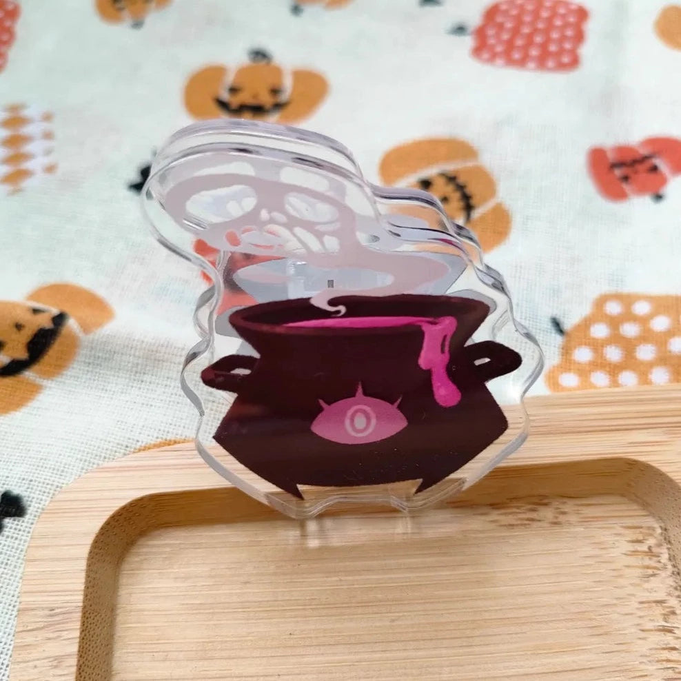 Weiliwonka Acrylic Clips - Cauldron
