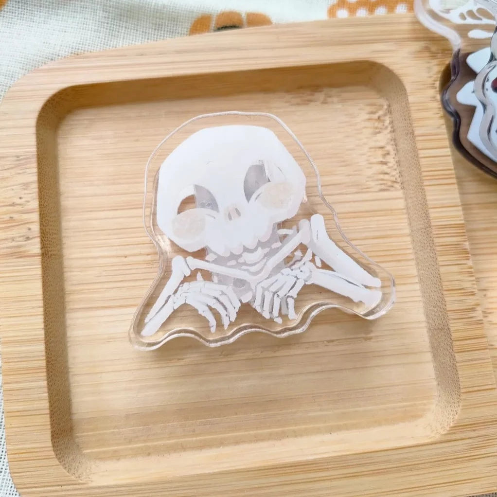 Weiliwonka Acrylic Clips - Skeleton