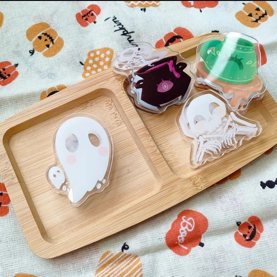 Weiliwonka Acrylic Clips - Ghost