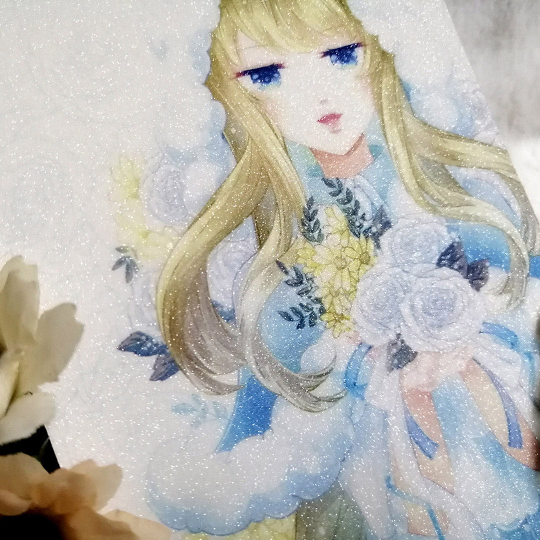 A6 PRINT - WHITE ROSE