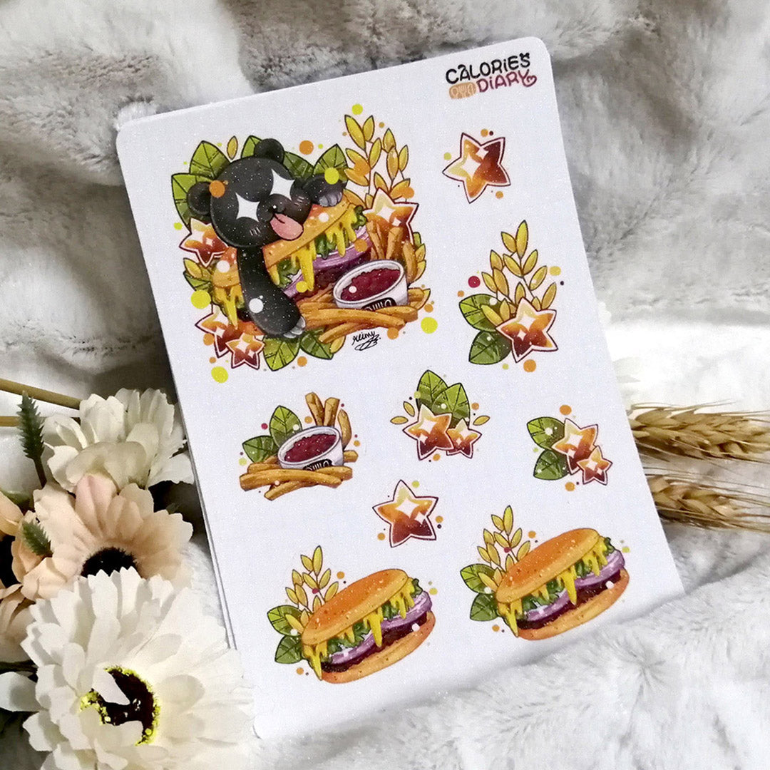 A6 Sticker Sheet SUNNY