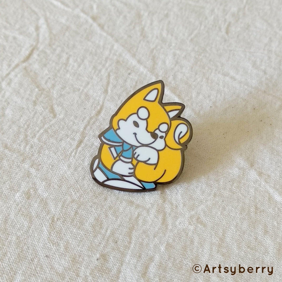 Enamel Pin // Shiba Chan