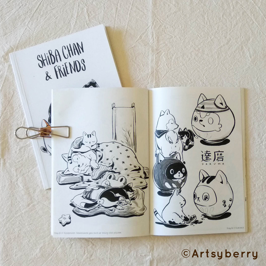 Artbook // Shiba Chan & Friends