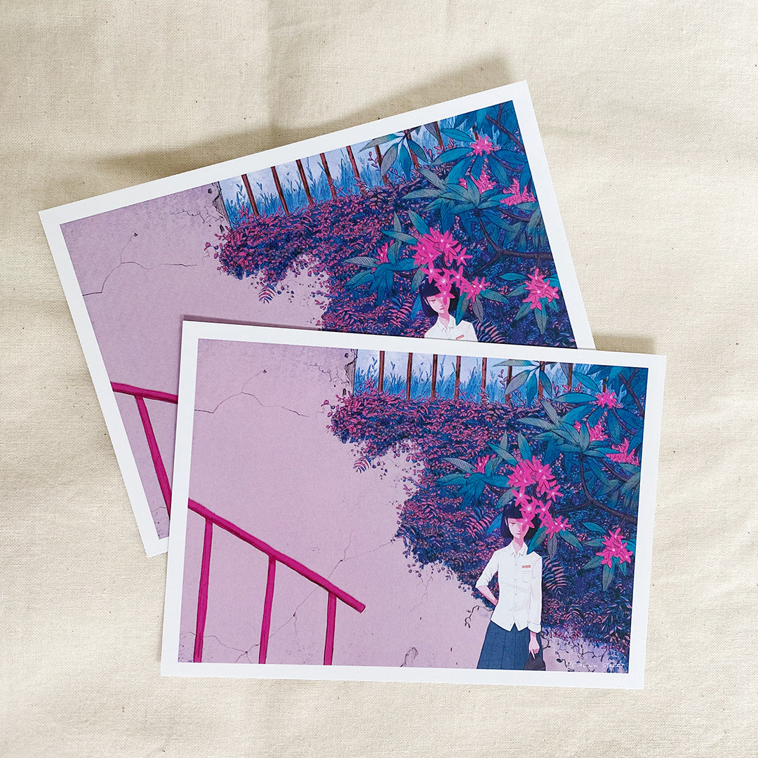 Staircase Postcard