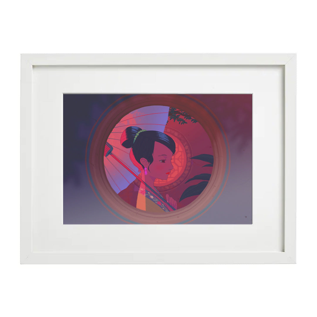 The Little Nyonya A4 Art Print