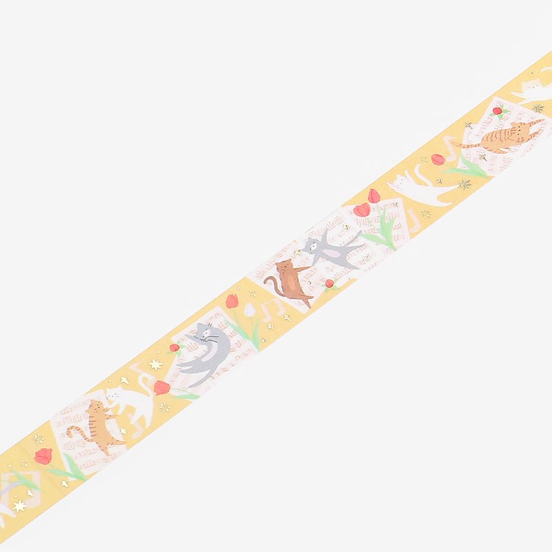 BGM Washi Tape | Cat Song