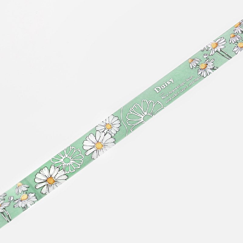BGM Washi Tape | Blossom Sky Green