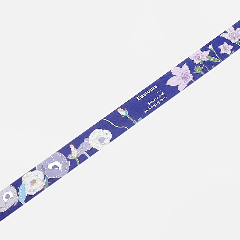 BGM Washi Tape | Blossom Midnight
