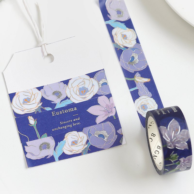 BGM Washi Tape | Blossom Midnight
