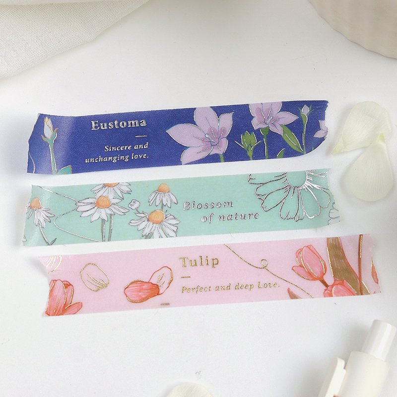 BGM Washi Tape | Blossom Midnight