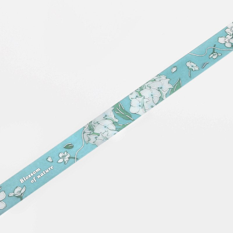 BGM Washi Tape | Blossom Aquamarine