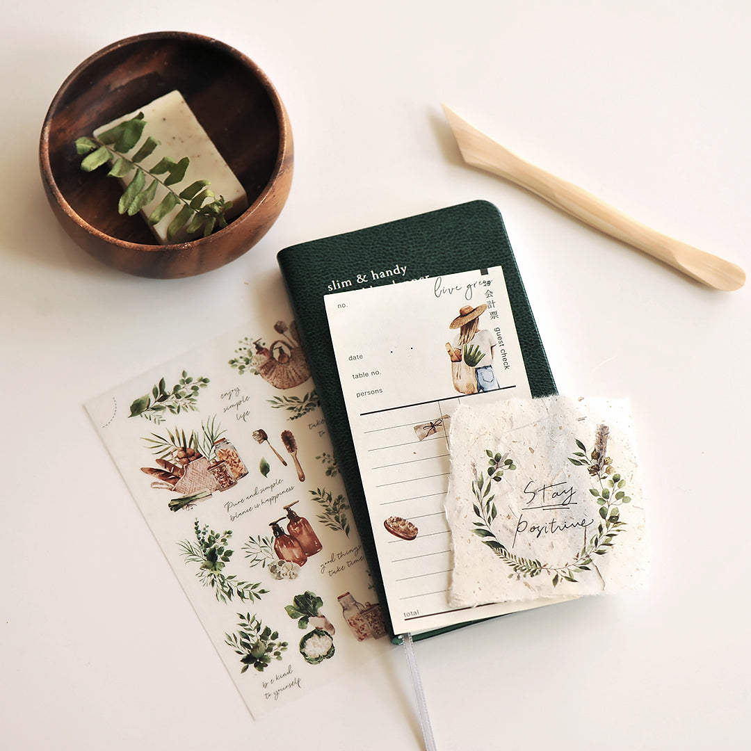 MU Craft Print-On Sticker - op no.115 Gardening