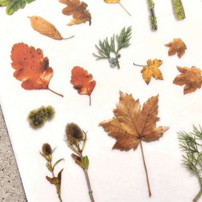 MU Craft Print-On Sticker - op no.139 Dried Leaves