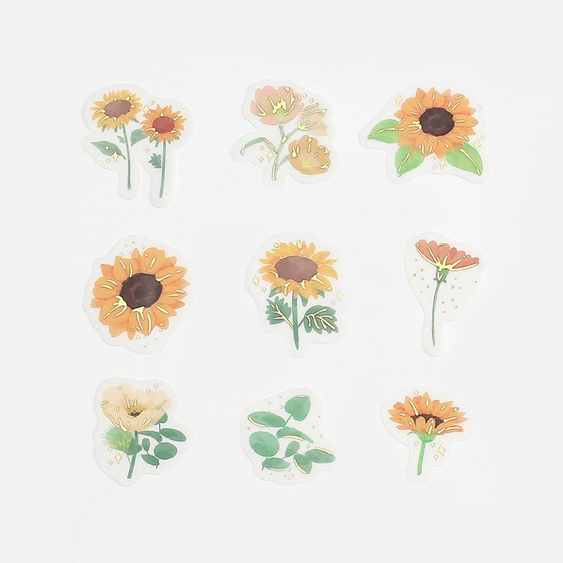 BGM Flake Seal | Yellow Garden