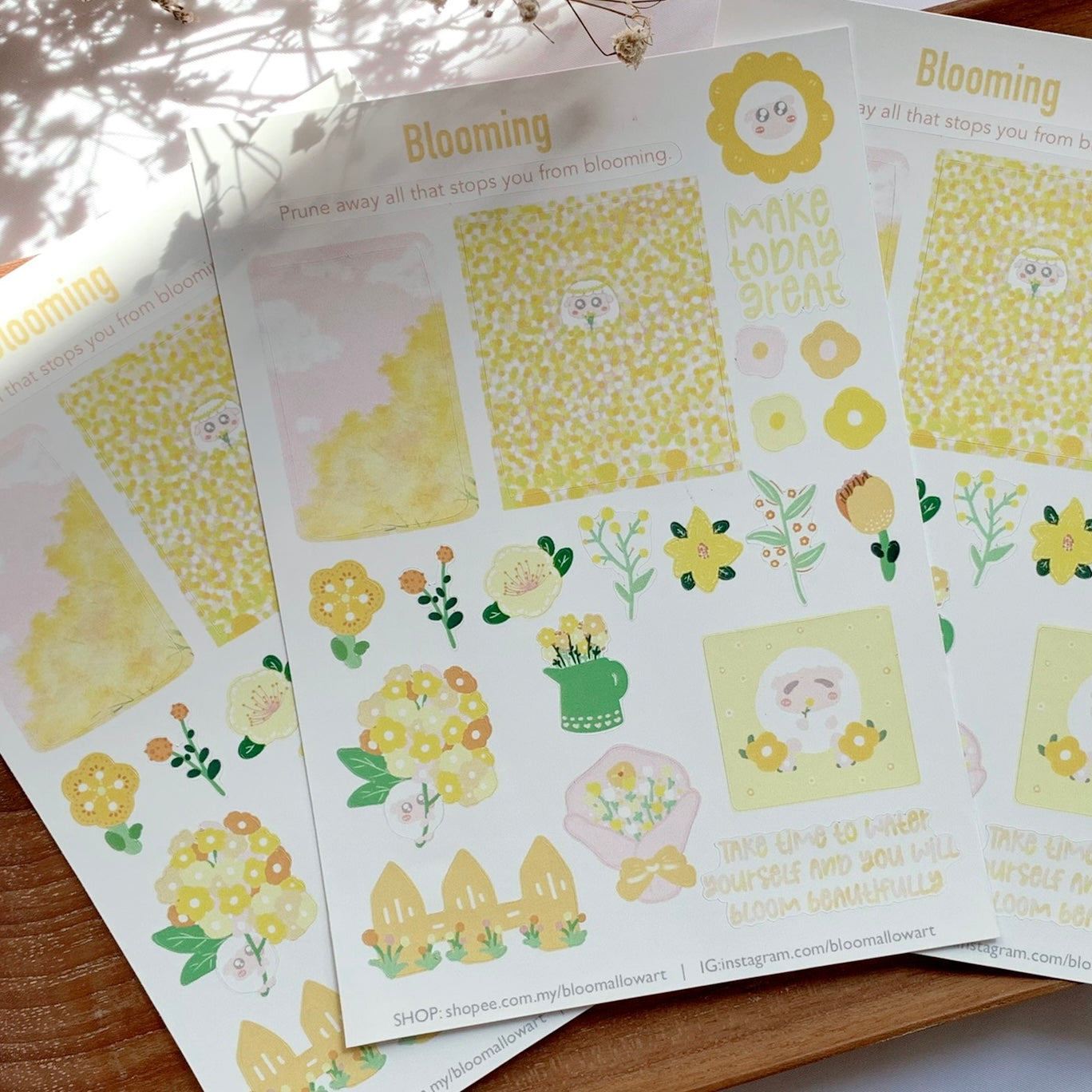 Bloomallow | Blooming sticker