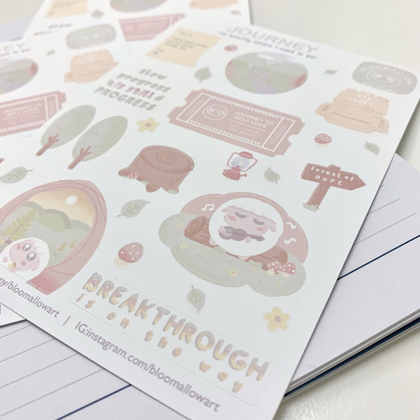 Bloomallow | Journey sticker