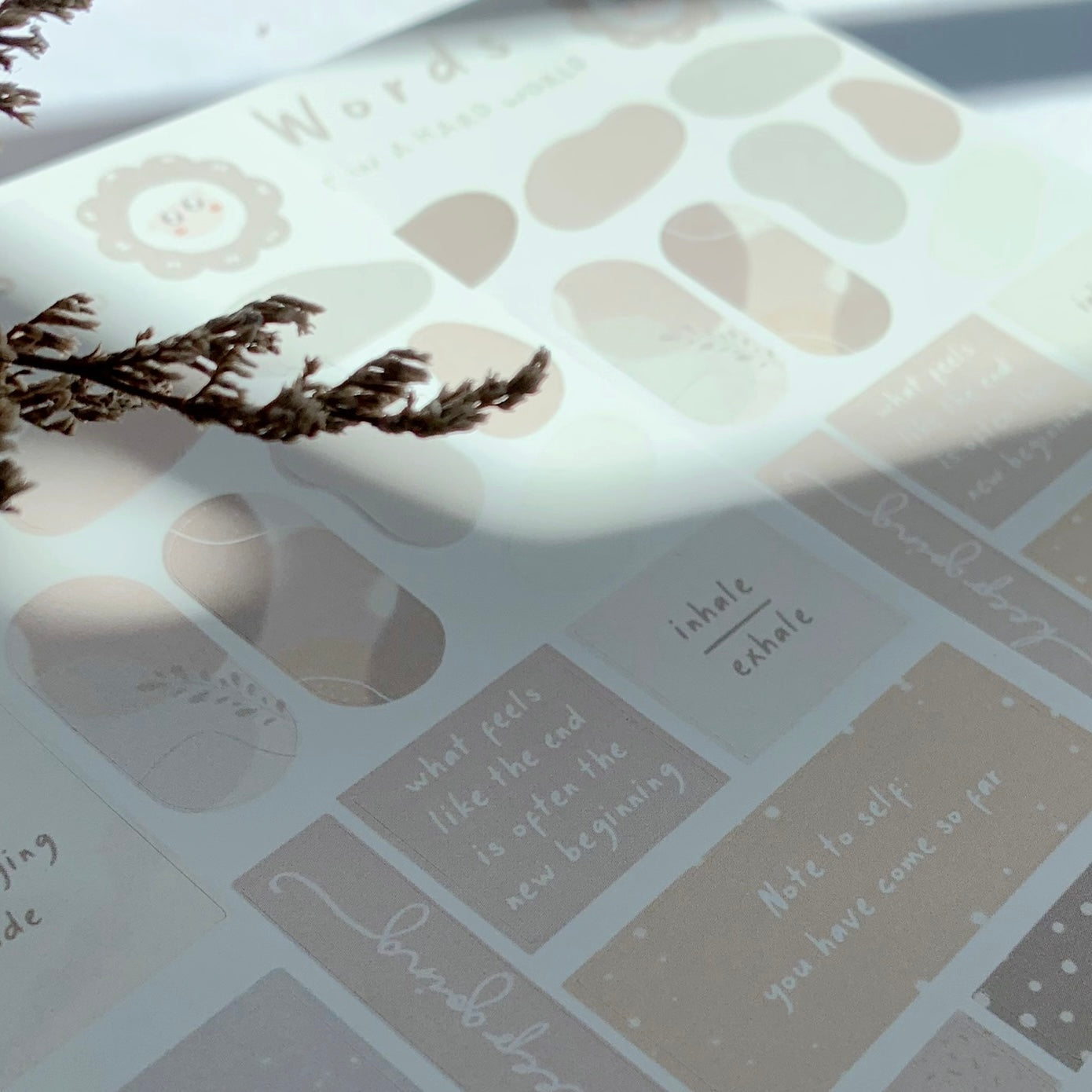 Bloomallow | Kind words sticker