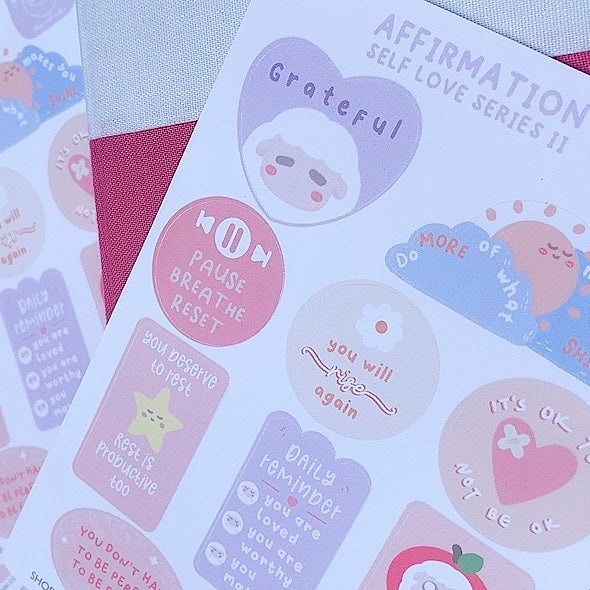 Bloomallow | Affirmation self love sticker