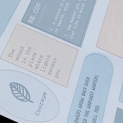 Bloomallow | Healing words sticker