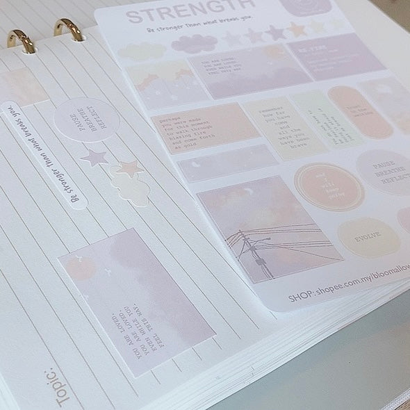 Bloomallow | Strength sticker