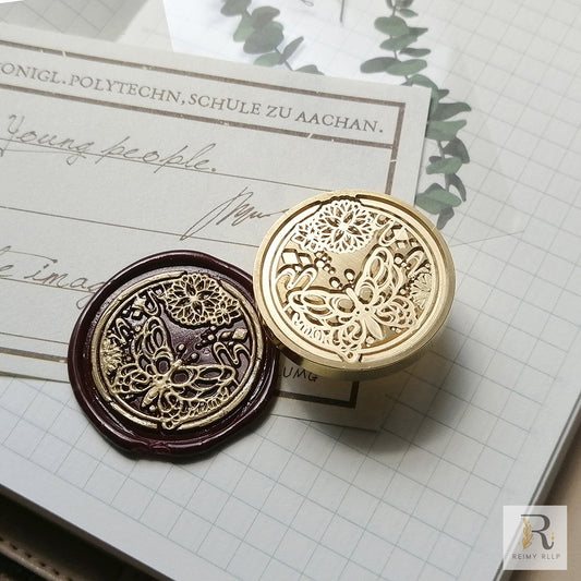 3cm Wax Seal - BUTTERFLY