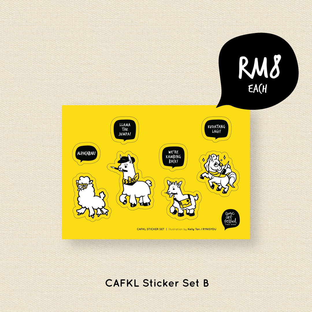 CAFKL Sticker Sheet