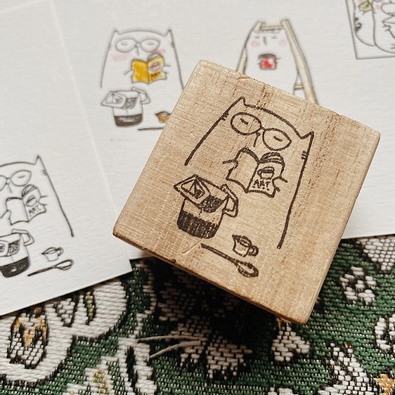 Catdoo rubber stamp - art of coffee (CD2570605)