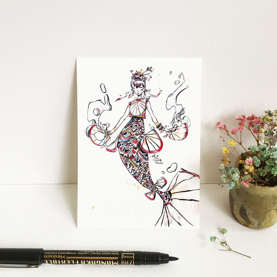 Mermaids (Random) A6 Prints